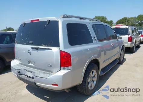 2008 Nissan Armada Se из США, поврежденный, VIN 5N1AA08DX8N612628